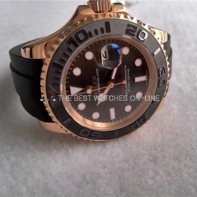 rolex with rubber