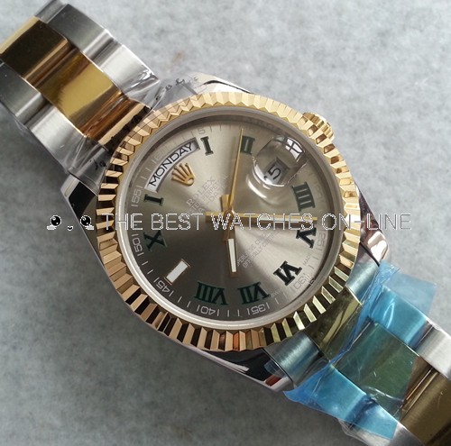two tone rolex day date